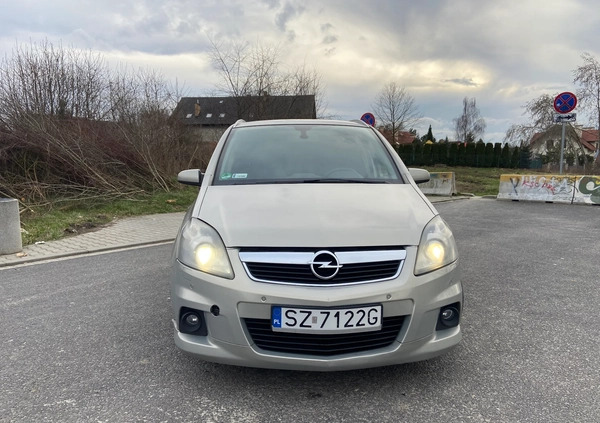 Opel Zafira cena 18500 przebieg: 224000, rok produkcji 2008 z Kraków małe 211